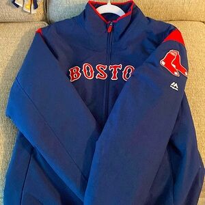 Womens Boston Redsox Jacket. Never worn. All season jacket. Light weight.